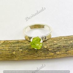 Raw peridot ring 925 silver, Raw gemstone rings, stackable ring,Minimalist ring,gemstone rings,silver ring,green period rings,raw stone Gemstone Name :- Raw peridot  Gemstone Size :-  Stone Shap :- Raw Stone Material:- 925 Sterling Silver And Gemstone https://www.etsy.com/shop/DesireDeals?ref=seller-platform-mcnav Note ------    All item photo click By Professional Photographer. We are capturing the images in lamp light. So there may be small difference in real quality & image. Measurements and weight are close to approximations We accept  Payment through Paypal Gemstone Rings Silver, Raw Peridot, Gemstone Ring Silver, Raw Gemstone Ring, Rings Silver, Stone Material, Peridot Gemstone, Peridot Ring, Ring Minimalist