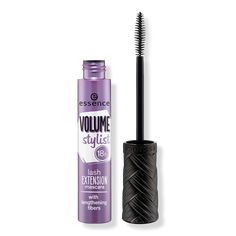 Volume Stylist 18hr Lash Extension Mascara - Essence | Ulta Beauty Eyelash Extensions Before And After, Eyelash Extensions Aftercare, Vaseline Beauty Tips, Small Lashes, Lash Extension Mascara, Essence Makeup, Eyelash Extensions Styles, Tubing Mascara, Natural Eyelash Extensions