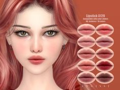 Sims 4 Skin Colors, Ts4 Makeup, Sims4 Mod, Sims 4 Makeup, Sims Makeup, Sims 4 Tattoos, Sims 4 Cc Makeup