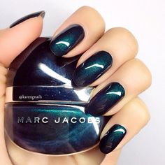 Green with Envy | Marc Jacobs Beauty Enamored Nail Lacquer Marc Jacobs Nail Polish, Brazilian Weave, Waves Hair, Hair Treatments, Hair Weaves, Indian Hair, Black Nail, Wave Hair, Skin Products