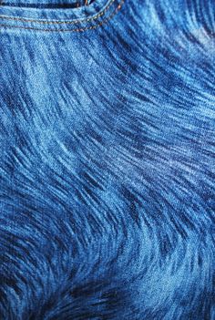 MPDClick's coverage of Denim by Premiere Vision_Autumn/Winter 14/15_Jeanologia Texture Print, Denim Print, Denim Jeans Fashion, Denim Projects, Digital Texture, Custom Jeans, Denim Ideas, Blue Texture