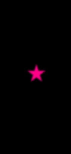 a pink star on a black background with no image to describe, it is the only one that can be seen