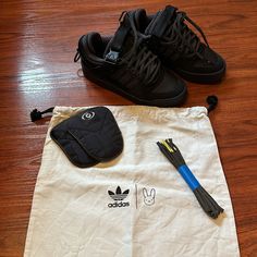 Adidas Bad Bunny Forum New With Box Size 6 In Women’s. Never Worn. Bag Has A Little Stain Adidas Bad Bunny, Bad Bunny, Adidas Black, Black Adidas, Adidas Shoes, Adidas Women, Womens Shoes Sneakers, Shoes Sneakers, Stain