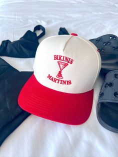 Trucker Hat Bachelorette Party, Bach Gifts, Vibe Board, Vintage Trucker Hat, Custom Trucker Hats, Kimono Sweater, Vintage Trucker Hats, School Collection, The Best Summer