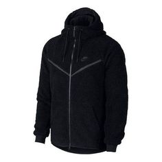 The Nike Embroidered Logo Fleece Stay Warm Hooded Jacket Black is the perfect choice for those who want to stay warm and stylish. With a classic silhouette, this jacket features a cozy fleece interior and embroidered logo for a timeless look. Perfect for everyday wear, this jacket is ideal for outdoor activities like running, hiking, and camping. Inspired by the brand's iconic designs, this jacket is part of a series that celebrates the classic style of Nike. With its timeless design, this jacket is sure to be a wardrobe staple for years to come. (Men's/Embroidery) Mens Sherpa Hoodie, Nike Clothes Mens, Everyday Jacket, Windrunner Jacket, Mens Sherpa, Trendy Hoodies, Sherpa Hoodie, Nike Tech Fleece, Tech Fleece