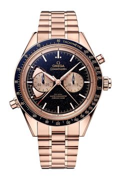 Dream Watches, Gold Alloys, Mechanical Movement, Omega Speedmaster, Gold Glass, Gold Case, Everyday Items, Chronograph Watch, Gold Watch