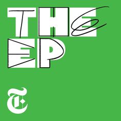 the ep logo on a green background