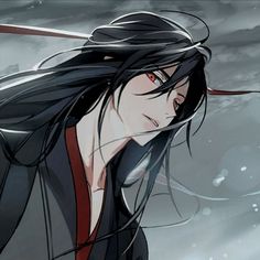 Wei Wuxian Icon, Cyberpunk, On Twitter, Twitter, Red, Hair, Anime, Palmas, Las Palmas