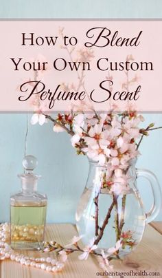 Essential Oils Diy, Custom Perfume, Aromatherapy Gifts, Fragrance Set