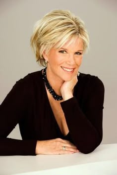 Short Layered Stacked Bob Haircut, Short Hairstyle Without Bangs, Short Layered Shag With Bangs, Short Messy Bob Choppy Layers, Short Layered Pixie, Joan Lunden, Latest Short Hairstyles, Mom Hairstyles