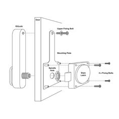 an image of a door handle diagram