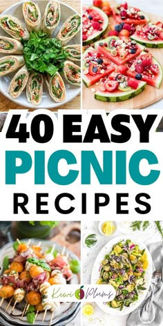 Looking for delicious and easy picnic recipes? Look no further! Our summer recipes are perfect for any outdoor gathering, from picnic sandwiches to picnic desserts, and picnic salads. Whether you’re planning a family picnic or a romantic date, our summer picnic food ideas will impress your guests and make your picnic a success. So, pack up your basket and head to your favorite spot – it’s time to enjoy some delicious family picnic foods and beautiful scenery! Picnic Foods Ideas, Beach Picnic Food, Easy Picnic Recipes, Family Picnic Foods, Picnic Food Recipes, Picnic Finger Foods, Best Picnic Food, Picnic Salads