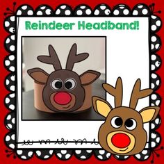 reindeer headband craft for kids to make