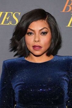 The 31 Best Long Bob Haircuts for Every Face Shape Taraji P Henson Hairstyles, Current Hair Trends, Curly Lob, Shoulder Length Bob, Taraji P Henson, Summer Haircuts