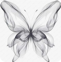 Water Tattoo Design, Black White Butterfly, Floral Back Tattoos, Butterfly Clipart, Monochromatic Art, Stylist Tattoos, Butterfly Clip Art, Tattoo Style Drawings, Art Printables