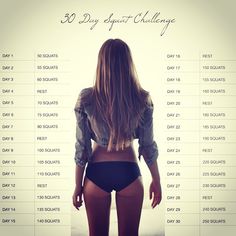 30 day squat challenge Ge Aldrig Upp, 30 Day Squat, 30 Day Squat Challenge, Squat Challenge, Thigh Exercises, Fitness Challenge, Motivation Fitness, Workout Motivation, I Work Out