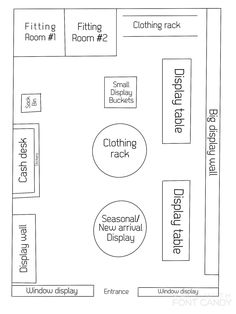 a floor plan for a bathroom with the names and numbers on it, as well as other