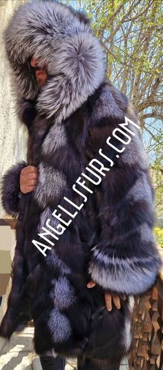 New in Natural Real Men's Hooded Fur Coat from beautiful excellent quality Silver Fox! Extra Wide Fullpelt Silver Fox trim around the hood and same cuffs! Closure with internal clips. The perfect winter Coat! Super soft,Fluffy,Warm,Modern! Inside pocket with leather zipper! Excellent,perfect quality!  Order your size,length,or model! You can give to us your measurements and make it exactly for you. You can order it in larger sizes as  Order any length!  You can change the model and order without Silver Fox Fur Coat, Fox Fur Coat, Silver Fox, Mens Hooded, Warm Coat, Fur Pom Pom, Leather Zipper, Fox Fur, Summer Time