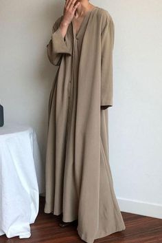 Kimono Style Long Sleeve Maxi Dress - Daisy Store Long Sleeve Maxi Shirt, Maxi Dress Kimono, Beige Long Sleeve Summer Dress, Long Casual Dresses Maxi, Luxury Long Sleeve Linen Dress, Luxury Long Sleeve Linen Dress For Daywear, Luxury Casual Beige Maxi Dress, Loose Long Sleeved Dresses, Maxi Dress With Long Sleeves Casual