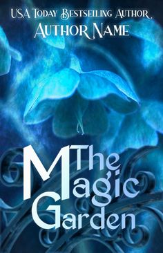 Premade Book Cover by The Book Cover Designer Magic Garden, Cover Size