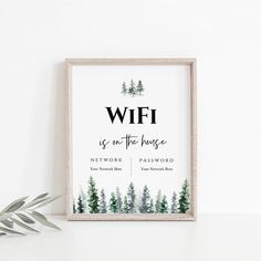 WIFI Password Printable Wifi Password Sign Internet Sign | Etsy Airbnb Quotes, Office Lego, Airbnb Host Ideas, Wifi Password Printable, Late Night Diapers Sign, Guest Room Sign, Wifi Password Sign, House Renos, Wifi Sign