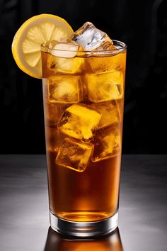 Texas Tea Cocktail Recipe showcases a flavorful mix of vodka, rum, and cola, emphasizing bold and sweet tastes. This drink is ideal for parties and social events, highlighted with a refreshing lemon wedge.