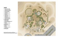 the site plan for this resort is shown