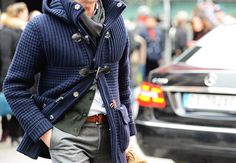 STREETSTYLE Gentlemen Style. Men's Fashion, menswear Milan Street Style, Style Inspiration Casual, Mens Fashion Inspiration, Cool Jackets, Mens Fall