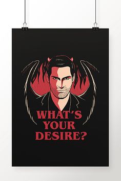 a poster with the words what's your desire?