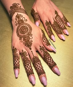 henna tattoo designs for hands