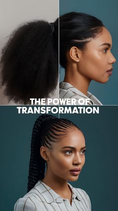 Get the look! Follow our easy cornrow ponytail guide for a sleek summer style. #cornrowtutorial #hairtransformation #summerhair Ponytail Tutorial, Summer Hair, Hair Transformation, Get The Look