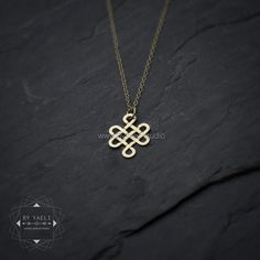 "Celtic knot in its many Variations, symbolizes eternity whether this means faith, loyalty, friendship or love. This is the perfect gift to Show your loved ones how much you appreciate them. ★This is the gold item, for the silver item use this link: https://www.etsy.com/listing/262024405 ♥WANT TO MAKE IT PERSONAL? ♥ Add a charm letter to your necklace - Add this item: https://www.etsy.com/il-en/listing/687931684 ★ Comes in our signature box, ready for gift giving. ★ Available in Gold [18K goldfi Loyalty Friendship, Celtic Knot Necklace, Necklace Infinity, Celtic Necklace, Infinity Jewelry, Irish Jewelry, Black Diamond Ring Engagement, Infinity Necklace, Everyday Necklace