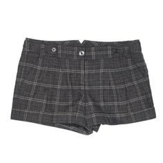 Plaid Shorts With Buttons On Back Pockets Nwt 58% Rayon, 31% Wool, 9% Polyester, 1% Elastane, And 1% Other Low Rise Jean Shorts, Bermuda Shorts Women, Custom Denim, Tailored Shorts, White Short Dress, Black Short Dress, Blue Jean Shorts, Light Blue Jeans, Jeans For Short Women