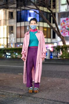 Tokyo Fashion Week Street Styles, Japan Fashion Street, Street Style 2018, Tokyo Fashion Week, The Best Street Style, Tokyo Fashion, Knitwear Fashion, Best Street Style