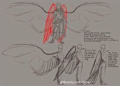 an image of how to draw angel wings