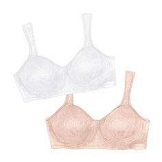 PRICES MAY VARY. BUILT-IN COMFORT AND SUPPORT - TruSupport 4-way wireless support system with higher sides, fuller cups, wider straps, and a smoother back. NATURAL-LOOKING LIFT - Wireless bra offers Magic Ring construction with panels that support from the bottom up. A HERITAGE OF SUPERB SUPPORT - This full-coverage bra is built around the Playtex 18 Hour M-Frame, supporting women in comfort for decades. KEEP YOUR COOL - Cool Comfort moisture-wicking jacquard fabric with delicate picot trim help Magic Ring, Full Coverage Bra, Support System, Everyday Bra, Wireless Bra, Build Your Brand, Womens Bras, Stretch Satin, Women Supporting Women