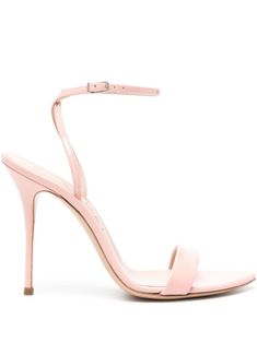 light pink calf leather patent finish round toe buckle-fastening ankle strap 100mm stiletto heel branded leather insole Light Pink Satin Heels, Baby Pink Heels, Fun Beauty Products, Light Pink Heels, Pink Ankle Boots, Stage Crew, Mom Dr, Quinceanera Ideas, Products Photography