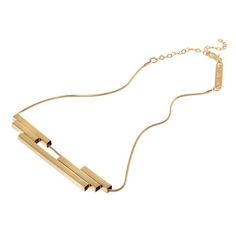 An Urban Gold Necklace, Made of five square tubes welded together in an asymmetric design to create a very special and unique jewelry.Works perfectly day to night. ♦♦♦----♦♦♦DIMENSIONS Necklace length: 17 cm / 6.6" + Extension 10 cm / 3.9"♦♦♦-----♦♦♦------♦♦♦------♦♦♦-----♦♦♦------♦♦♦---------♦♦♦ Lingot D'or, Contemporary Handmade Jewelry, Hammered Bangles, Tube Necklace, Stackable Bangles, Gold Bar Necklace, Stacked Bangles, Geometric Necklace, Necklace Women