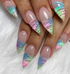 Pink Foil Nails, Mosaic Nails, Unusual Nail Designs, Luxe Nails, Fruit Nails, Cheetah Print Nails, Dot Nails, Water Marble Nails, Wow Nails