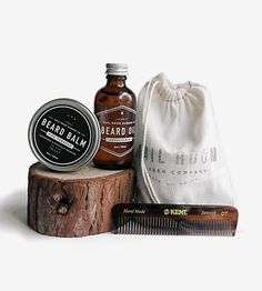 This all-natural duo keeps the hair on your face groomed and tidy. This beard kit includes one balm and one bottle of beard oil in your choice of scent. Mail Room, Beard Care Kit, Beard Kit, Beard Balm, Beard Grooming