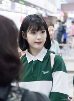 Iu Short Hair, Short Hair Outfits, Iu Hair, Iu Fashion, Lee Ji Eun, Pop Dance