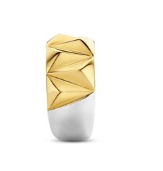 Geometric Ring - Silver or Gold – K Novinger Jewelry Contemporary Jewelry Design, Faceted Ring, Pearl Jewels, Contemporary Ring, Geometric Ring, Geometric Triangle, Triangle Pattern, Bold Design, Contemporary Jewelry