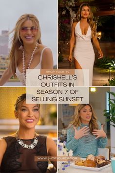 Selling Sunset Season 7, Chrishell Stause Outfits, Chrishell Stause, Worn On Tv, Wardrobe Clothes, Popular Tv Series, Fashion 101