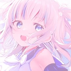 Pink Anime Icon, Pink Anime, Blue Anime, Purple Themes, Cute Anime Chibi, Zodiac Signs Funny, Cute Anime Wallpaper