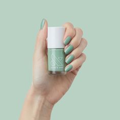 Cucumber Sandwich Nail Polish – Olive and June Sage Green Nail Polish, Cucumber Sandwich, Sheer Polish, Cucumber Sandwiches, Cool Green, Olive And June, Green Nail Polish, Green Nail, Nail Polish Trends