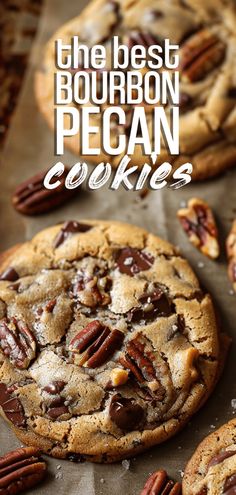 the best bourbon pecan cookies