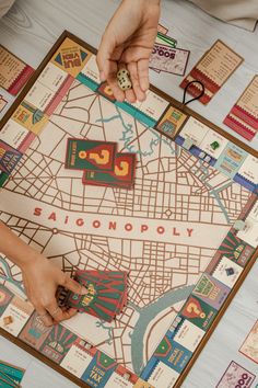 Maztermind Crafted Monopoly Canvas Self Made Board Games, Retro Board Games Aesthetic, Monopoly Board Design, Monopoly Board Aesthetic, Board Game Board, Cute Board Games, Retro Board Games, Board Game Graphic Design, Board Games Design