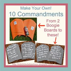 the instructions for how to make your own handmade bookmarks from 2 boogie boards to these