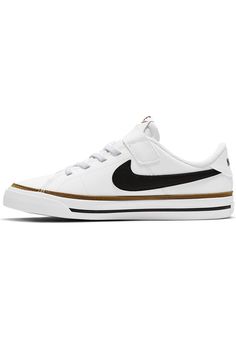 PRICES MAY VARY. Rubber sole shoes Nike Court Legacy, Game Set Match, Tennis Style, Nike Boy, Boys Sneakers, Elastic Laces, Kids Luggage, Sole Shoes, Herringbone Pattern