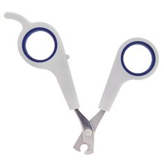 Help your kitty keep her nails in tip top shape with these Whisker City Nails Scissors. You can feel confident in caring for your cat's delicate paw area at home with this easy-to-use tool. Only at PetSmart. Features: Ideal for at-home cat claw maintenance Includes: 1 Scissors Intended Pet(s): Cats with small claws Color: Grey, Blue Product Dimensions: 4 ⅜ in Caution: This is not a toy. Keep out of reach of children. For use on cats only. Advice for Use: Be cautious of the pink-colored blood ves Cat Nail Clippers, Flea Shampoo, Pet Spray, City Nails, Nail Scissors, Cat City, Training Collar, Cat Bed Furniture, Cat Claws